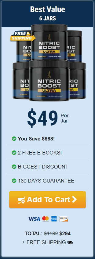 Nitric Boost 6 JARS